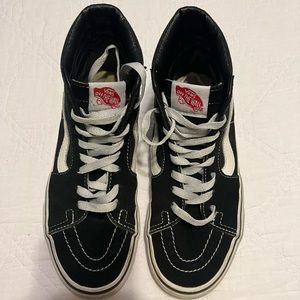 Women’s Black High Top Vans
